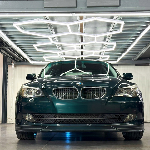 tavan led hexagon 750w, detailing auto, tavan honey comb, tavan cu led hexagon, tavane honeycomb 750w, tavane showroom, tavane hexagonale, led-box.ro