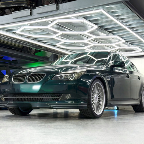 tavan led hexagon 750w, detailing auto, tavan honey comb, tavan cu led hexagon, tavane honeycomb 750w, tavane showroom, tavane hexagonale, led-box.ro