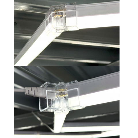 tavan led hexagon 210w, detailing auto, tavan honey comb, tavan cu led hexagon, tavane honeycomb, tavane showroom, tavane hexagonale, led-box.ro