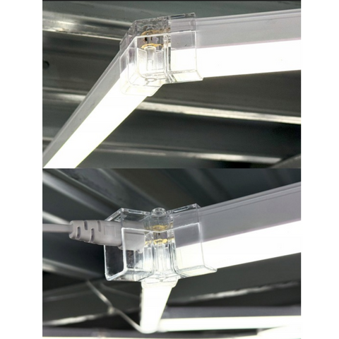 tavan led hexagon 450w, detailing auto, tavan honey comb, tavan cu led hexagon 450w, tavane honeycomb, tavane showroom, tavane hexagonale, led-box.ro