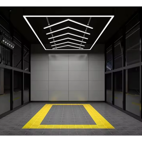 Panou LED 384W cu protecție IP30 și rezistență mecanică IK5