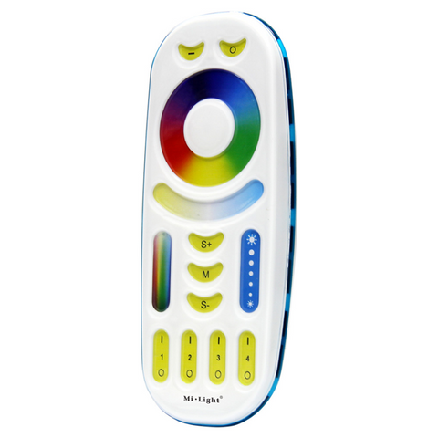 telecomanda wireless, telecomanda RF, telecomanda banda LED, telecomanda MiLight, MIboxer, telecomanda RGB+CCT, FUT092, telecomanda 4 zone, led-box.ro