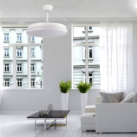 ventilator tavan, ventilator cu lustra CCT, lustra cu ventilator si telecomanda, corp iluminat cu ventilator, lustra led cu ventilator si telecomanda, ventilator tavan silentios, led-box.ro