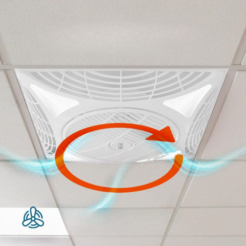 ventilator tavan, ventilator cu telecomanda, ventilator tavan fals, ventilatoare tavan Armstrong, ventilator spatii comerciale, ventilator tavane casetate, ventilator tavan cu lumina, led-box.ro