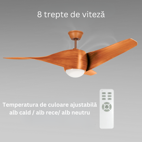 ventilator tavan cu lustra led, lustra led cu ventilator, lustre cu ventilator,  lustre living cu ventilator, lustre cu ventilator incorporat, modele lustre cu ventilator, ventilator cu lustra LED, ventilator tavan ieftin, lustra led cu ventilator Dedeman, led-box.ro