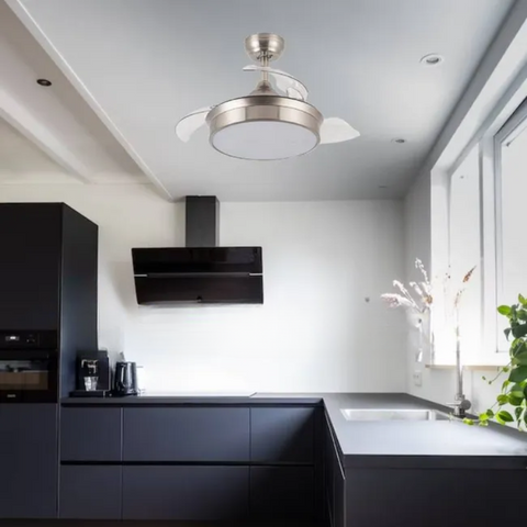 ventilator tavan cu lustra led, lustra led cu ventilator, lustre cu ventilator,  lustre living cu ventilator, lustre cu ventilator incorporat, modele lustre cu ventilator, ventilator cu lustra LED, ventilator tavan ieftin, lustra led cu ventilator Dedeman, led-box.ro