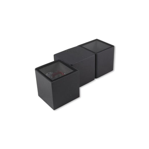 Aplica iluminat LED CREE 2 x 3W Libra, module reglabile, IP54, gri - led-box.ro