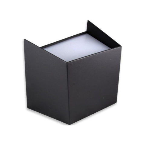 Aplica iluminat cu LED 4W Hugo, IP54, carcasa din aluminiu, gri - led-box.ro