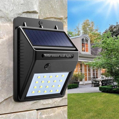 aplica solara cu senzor, aplica solara fatada, aplica exterior cu senzor, aplice cu senzor, aplice solare cu senzor, aplica pentru exterior, aplica incarcare solara, led-box.ro