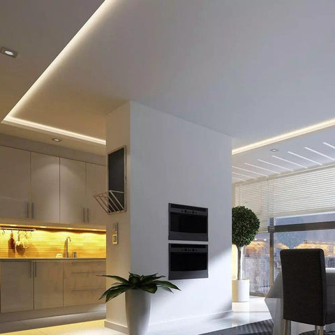 banda LED interior, banda LED 12V, banda LED 204LED/m, banda LED 3014, banda led interior, banda LED flexibila IP20, led-box.ro