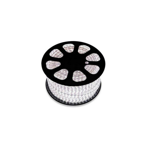 Banda LED 5050 SMD 220V alb cald, 10 metri-led-box.ro