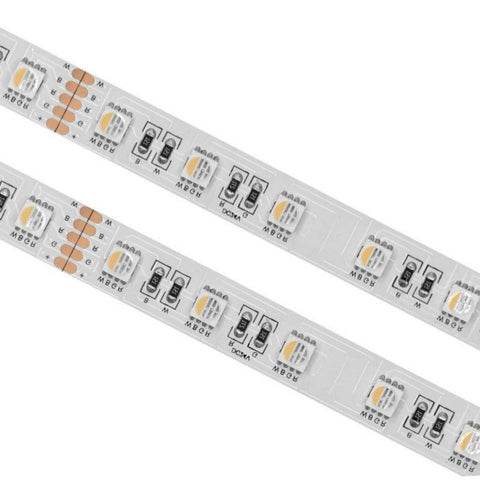 Banda LED RGBW ultra 4 in 1, 12V 60 LED/m 5m IP20, alb natural - led-box.ro