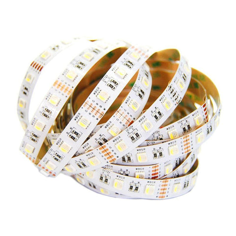 Banda LED RGBW ultra 4 in 1, 24V 60 LED/m 5m IP20, alb rece-led-box.ro