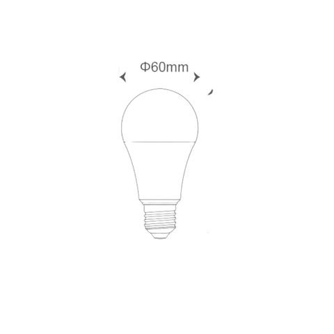 Bec LED cu senzor 11W E27 A60, 4000K - led-box.ro