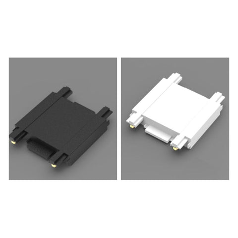 conector tip I, conector sina magnetica, conector slim sina, conectori sine magnetice, imbinare sina magnetica, accesorii conectori sine magnetice, led-box.ro
