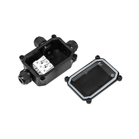 Conector triplu pentru imbinare cablu, 230V 3PIN, IP68, 2 bucati-led-box.ro