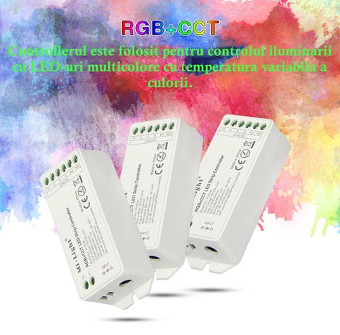 Controler Banda LED RGB+CCT 2.4Ghz FUT045, Mi-Light - led-box.ro