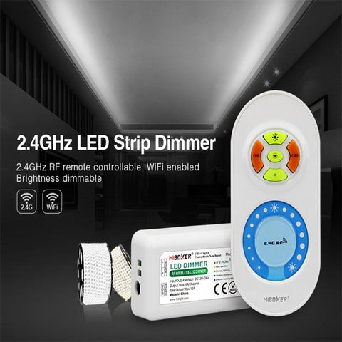 Controller si telecomanda banda LED mono-culoare FUT021 Mi-Light-led-box.ro