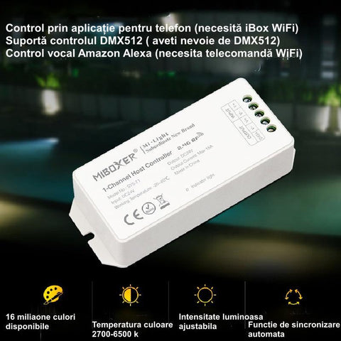 Controller LED Milight SYS-T1 pentru spoturi submersibile-led-box.ro