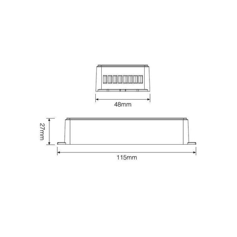 Controller LED Milight SYS-T1 pentru spoturi submersibile-led-box.ro