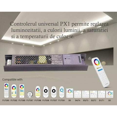 Controller banda LED 100W 5in1, PX1 Mi-light - led-box.ro