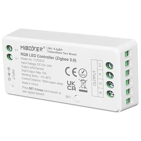 controller RGB, Controller ZigBee, controller MiBoxer, MiLight, FUT037Z, controler banda led, banda led RGB, led-box.ro