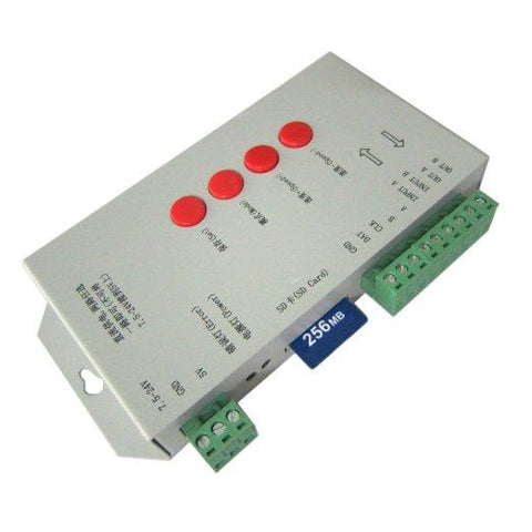controller SD card banda led, controller banda digitala, controller programabil, controller led digital, led-box.ro