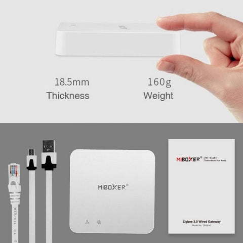 controller wifi, wifi hub, controller zigbee, MiLight, controller MiBoxer, gateway, ZigBee 3.0, ZB-Box2, led-box.ro