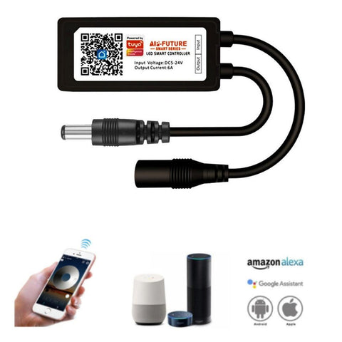 controller monocrom, controler banda led mono, controller tuya, controller smart, led-box.ro