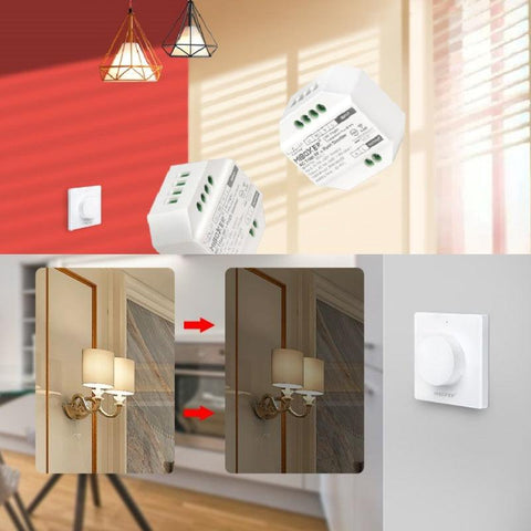 controller triac, dimmer triac, Triac dimmer, controller MiBoxer, MiLight, dimmer tuya, TRI-C1, dimmer monocolor, led-box.ro
