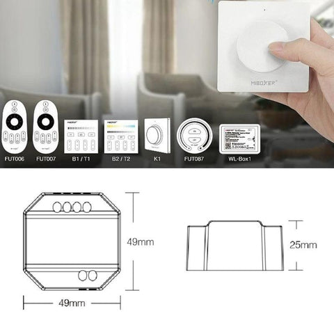 controller triac, dimmer triac, Triac dimmer, controller MiBoxer, MiLight, dimmer tuya, TRI-C1, dimmer monocolor, led-box.ro