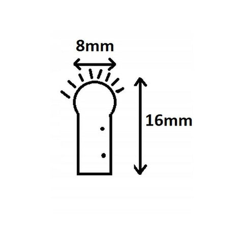 Furtun Neon Flex LED 230V, 8x16 mm, IP67, Verde-led-box.ro
