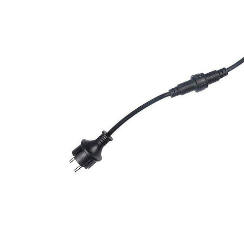 Ghirlanda LED exterior 10 m, interconectabila cu 20 becuri, lumina calda-led-box.ro