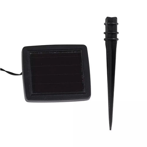 Ghirlanda cu 10 becuri led, incarcare solara, lungime 2m, alb cald - led-box.ro