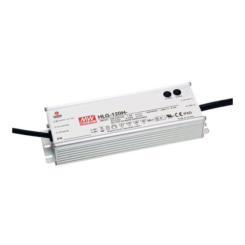 HLG-120H-24A Mean Well Sursa Alimentare 120W 12V 5A IP65-led-box.ro