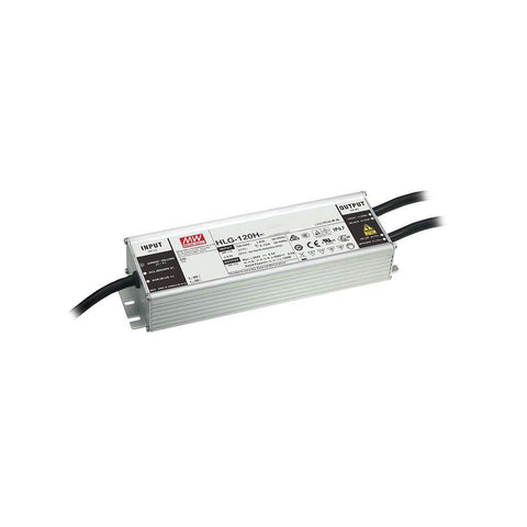 sursa de alimentare, Mean Well, HLG-120H-24AB, 24V, 5A, sisteme de supraveghere, iluminat LED, sursa tensiune 120W, sursa alimentare 120w, Sursa de alimentare 24V/5A, sursa alimentare ip65, sursa alimentare banda led, sursa 120W dimabila, led-box.ro