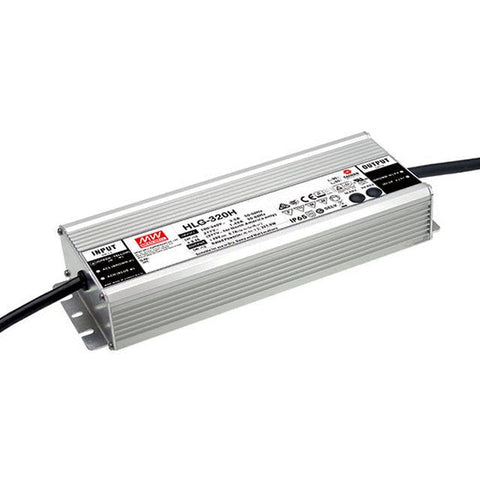 sursa de alimentare, Mean Well, HLG-320H-12AB, 12V, 22A, sisteme de supraveghere, iluminat LED, sursa tensiune Mean Well, sursa alimentare profesionala, sursa alimentare 264w, Sursa de alimentare 12V/22A, sursa alimentare ip65, sursa led profesionala, led-box.ro