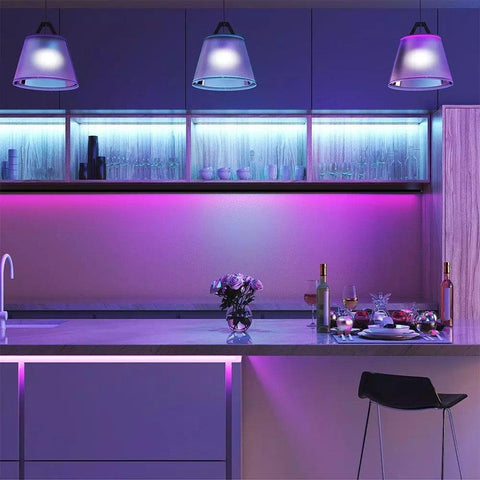 Kit banda LED 5050 RGB 12V IP20, TLC 44 taste, 10m - led-box.ro