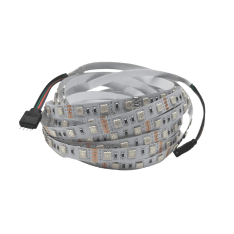 Kit Banda LED RGB 5050 cu telecomanda 24 taste, 5 metri - led-box.ro