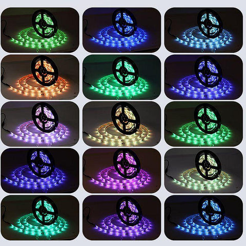 Kit banda LED RGB digitala impermeabila, 30 LED/m, 5m-led-box.ro
