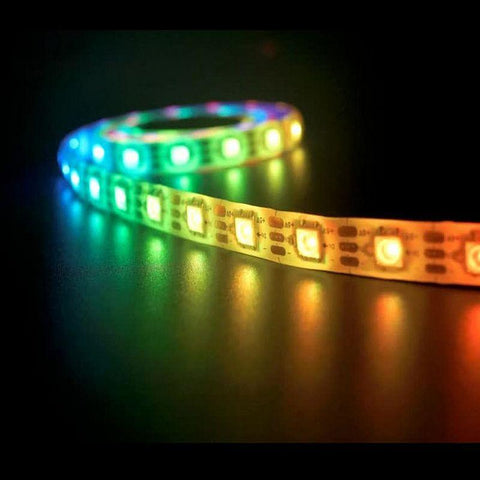 Kit banda LED RGB digitala impermeabila, 30 LED/m, 5m-led-box.ro