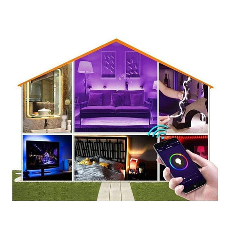 banda led tuya, banda led smart, banda led smart wifi, banda led alexa, banda led controlata prin telefon, banda led google home, banda led rgb inteligenta, banda led sincronizare muzica, benzi smart, kit banda led smart, kit banda led tuya, kit banda led google assistant, led-box.ro