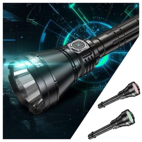 lanterna vanatoare t1k-v2, lanterne profesionale cu acumulator, lanterne profesionale puternice, lanterne profesionale filtre incluse, lanterne profesionale reincarcabile, lanterne tactice, kit complet vanatoare, led-box.ro