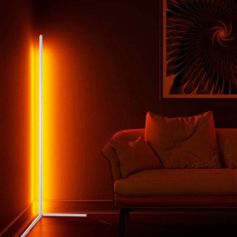 lampa de podea, lampa de colt, lampadar, lampa led multicolora, lampa de camera, lampa de colt led rgb, lampa colt RGBCCT, lampi de camera, lampi led colt, lampi led rgb ieftine, lampa led colt dedeman, lampa de colt cu telecomanda, lampa lumina ambientala, led-box.ro
