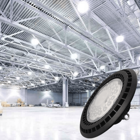 Lampa industriala suspendata, High Bay ASp-100W 5000K - led-box.ro