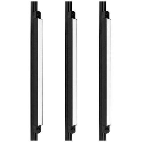 lampa led liniara, lampi pe sina, lampi liniare sina, iluminat sina led, lampi iluminat sina, lampa neagra pe sina, led-box.ro