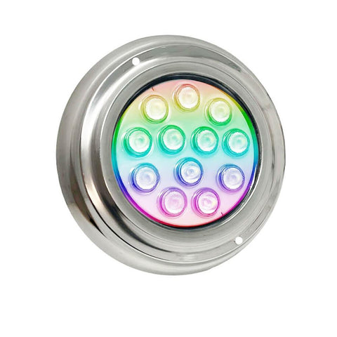 lampa piscina, lampa iluminat piscina, lampa rgb submersibila, lampa bazine inot, lampa fantana arteziana, iluminat piscine, lampa piscina 36w, led-box.ro