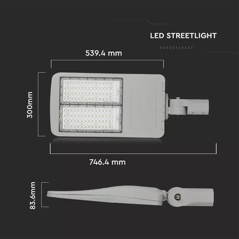 Lampa Stradala LED Chip Samsung 150W 140 lm-W 5700K driver Inventronics - led-box.ro