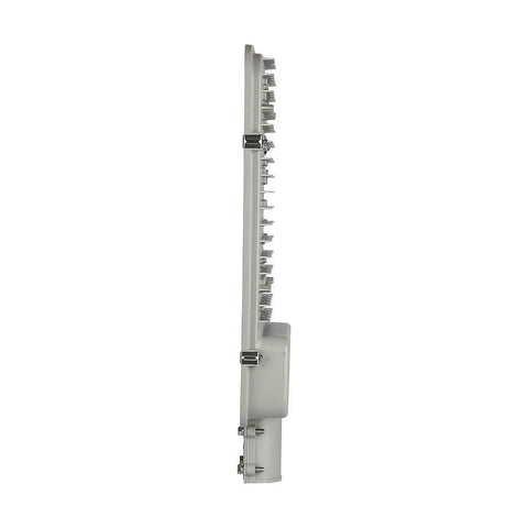 Lampa stradala LED chip Samsung 50W 4000K, corp gri-led-box.ro