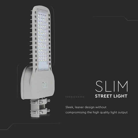 Lampa Stradala slim 100W 120lm-W Chip Samsung 6400k - led-box.ro